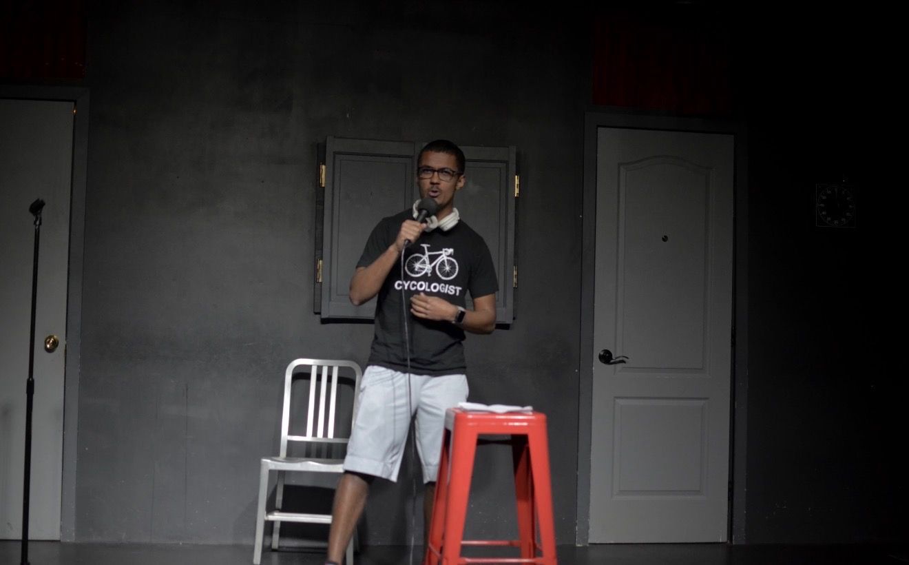 Ryan McAdoo on stage